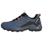 adidas Homme Terrex Eastrail Gore-TEX Hiking Shoes Low, Wonder Steel/Grey Three/Semi Impact Orange, 50 2/3 EU