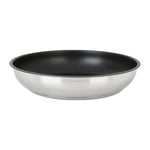 Sitram 715020 Poêle Inox amovible Gamme SITRAMOVIBLE ARPEGE Ø 28 cm H 5,5 cm - Revêtement intérieur anti-adhésif sans PFOA - Tous feux dont induction - vendu sans le manche