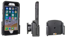Brodit 511688 Adjustable Passive Holder for Apple iPhone 7, iPhone 7 plus, iPhone 8, iPhone 8 plus, iPhone X, iPhone XR, iPhone Xs, iPhone Xs Max, iPhone 11, black
