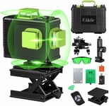 Elikliv 16 Line 4D Laser Level Self-Leveling 4x360 Green Laser Leveler 200FT