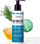 Rosemary Oil for Hair Growth Natural Serum, with Biotin, Sunflower Oil, Argan Oi