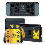 Autocollant Stickers Skin de Protection pour Console Nintendo Switch - Pokemon #2