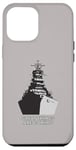 Coque pour iPhone 15 Pro Max Porte-avions cuirassé WW1 WW2 Great Things Are Coming