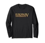 Europa Universalis IV logo Strategy Game Long Sleeve T-Shirt