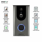 Ener-J Wireless Real Time Video Doorbell Waterproof Cloud Storage 2 Way Audio