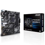 ASUS PRIME B550M-K AM4 MATX Motherboard - For AMD Ryzen 3rd Gen 5000 Series