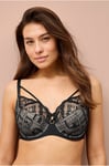 Chantelle - Bygel-bh Graphic Support Very Covering Underwire Bra - Svart