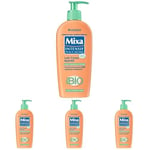 Mixa Intensif Peaux Sèches Lait Corps nutritif certifié Bio, 250 ml (Lot de 4)