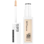 Maybelline New-York - Correcteur Anti-Cernes - Longue Tenue jusqu'à 30H - Tous Types de Peaux - Superstay Active Wear - Teinte : Ivory (05) - 10 ml