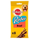 Pedigree Rodeo Beef 7 Pack - Twizzler Style Treat/reward, Soft, Chewy