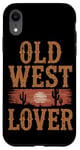 iPhone XR Old Western Film Fan Classic Cowboy Culture and Wild West Case