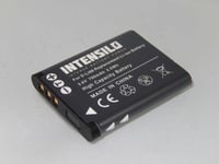 INTENSILO Li-Ion Batterie 700mAh (3.6V) pour appareil photo, caméscope, caméra vidéo Toshiba Camileo SX500, SX900 comme D-Li88, DB-L80