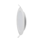 V-Tac 12W LED downlight - Hål: Ø15,5 cm, Mål: Ø17 cm, 230V - Dimbar : Inte dimbar, Kulör : Varm