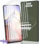 4 Pièces Protection D'écran Pour Xiaomi Mi 11/11 Pro/11 Ultra, Protection Film Tpu Flexible, Hd Transparent Film De Protection D'écran Pour Xiaomi Mi 11/11 Pro/11 Ultra (Pas En Verre)