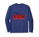 Armchair Detective Enthusiast Crime Scene Long Sleeve T-Shirt