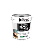 Peinture extérieure bois microporeux Julien blanc satin 5L