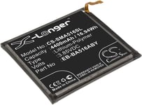 Kompatibelt med Samsung SM-A516B, 3.85V, 4400 mAh
