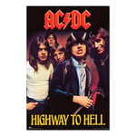 Grupo Erik AC DC Highway To Hell Poster - 36 x 24 inches / 91.5 x 61 cm - Shipped Rolled Up - Cool Posters - Art Poster - Posters & Prints - Wall Posters