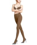 FALKE Women's Pure Matt 50 DEN W TI Semi-Opaque Plain 1 Pair Tights, Brown (Almond 5078), M