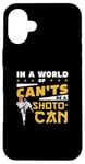 iPhone 16 Plus In A World Of Can'ts Be A Shoto-Can Cool Shotokan Karate Fan Case