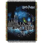 Northwest Woven Tapestry Throw Blanket, 48" x 60", Harry Potter Castle