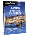 Wonderbox 3 Jours Prestige en Europe - Coffret Cadeau Idée Cadeau Séjours