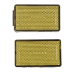 Car Motorcycle Yellow Tail Brake Stop Marker Light Reflector Cover For K1200RS