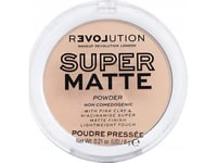 Makeup Revolution Makeup Revolution Super Matte Pressed Powder Puder Matujący - Vanilla 6G