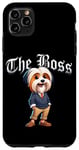 Coque pour iPhone 11 Pro Max The Boss Veste pour chien Terrier tibétain