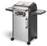 ENDERS - Barbecue Eflow Pro TURBO - Grill électrique - 3 foyers dont 1 Turbo Zone - Switch Grid - Jusqu'à 8 convives - 4,5 kW