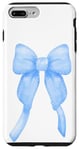 Coque pour iPhone 7 Plus/8 Plus Bleu coquette