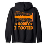 Sorry I Tooted Clarinet Player Music Playing Lover Musician Zip Hoodie