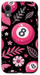 iPhone XR Retro Pink Lucky Disco 8 Ball For Women Case