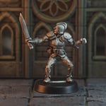 Irrbloss Miniatures Oldschool: Fencing Fredrick