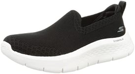 Skechers Femme Go Walk Flex Sneaker, Noir, 35 EU