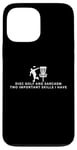 Coque pour iPhone 13 Pro Max Joueur de disc-golf amusant et sarcasme