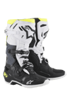 Alpinestars Tech 10 Crosstövlar Svart-Vit-Gul