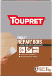 Toupret Enduit de réparation bois en poudre - 1 kg