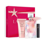 Lancome La Vie Est Belle Soleil Cristal Set: EDP 50ml + B/L 50ml + Mascara 2ml