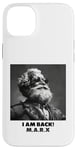 Coque pour iPhone 14 Plus JE SUIS DE RETOUR, Karl Marx, communiste, cool Marx