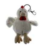 All Creatures Mandy the Chicken Keyring and Bag Charm