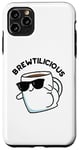 Coque pour iPhone 11 Pro Max Puce à café chaude Brew-Tilicious Funny