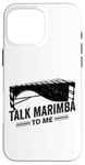 iPhone 16 Pro Max Funny Marimba Instrument Pun for a Marimba Player Case