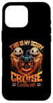 Coque pour iPhone 16 Pro Max This Is My Scary Cruise Costume diable fantôme horreur Halloween