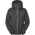 Rab Downpour Light Jacket Wmns Anthracite