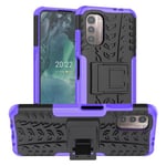 Nokia G21 Heavy Duty Case Purple