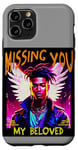 iPhone 11 Pro Missing You, My Beloved, black youth, dearly departed, angel Case