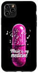 Coque pour iPhone 11 Pro Max Music is my Medicine for Music Lovers for a Music Lover