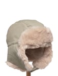 MINI A TURE Matcrister Teddy Lined Winter Hood Grön