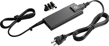 HP Chargeur Secteur Ultraplat de Voyage USB G6H45AA#ABB (Ordinateurs Portables HP Spectre et HP ENVY compatibles avec la charge par USB-C, Prise Euro) - Noir
